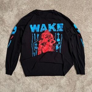 "WAKE" BAND GRAPHIC LONGSLEEVE